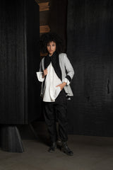 FORME D'EXPRESSION-JACKET-DG060-BLACK STRIPE
