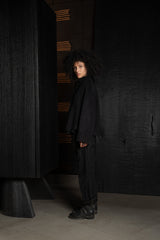 FORME D'EXPRESSION-COAT-DC049-AW26-BLACK