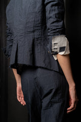 FORME D'EXPRESSION-JACKET-DG058-NAVY