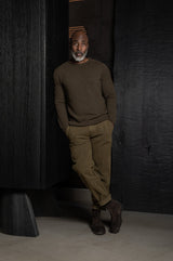 HANNES ROETHER-PULLOVER-PIQUE.130-MOOR