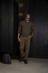 HANNES ROETHER-PULLOVER-PIQUE.130-MOOR