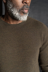 HANNES ROETHER-PULLOVER-PIQUE.130-MOOR