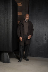ISABEL BENENATO-COAT-UK07F26-BROWN