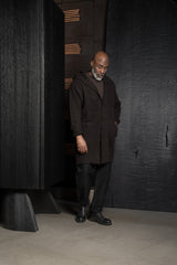 ISABEL BENENATO-COAT-UK07F26-BROWN
