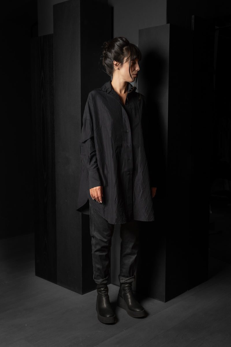FORME D'EXPRESSION-SHIRT-DS059-BLACK