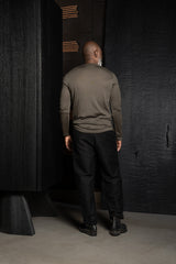 KIEFERMANN-PULLOVER-CHADD-SMOKE KHAKI