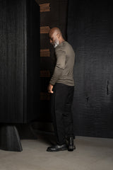 KIEFERMANN-PULLOVER-CHADD-SMOKE KHAKI