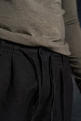 HANNES ROETHER-TROUSERS-PAPER.701-BLACK