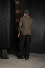 HANNES ROETHER-PULLOVER-BIGBOY.130-MOOR/BLACK