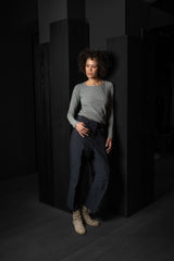 FORME D'EXPRESSION-PANTS-DP042-NAVY