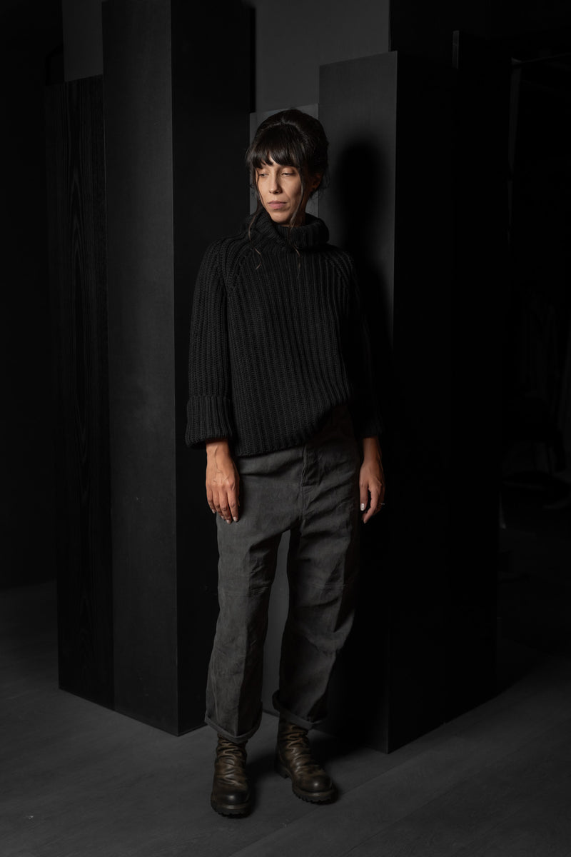FORME D'EXPRESSION-PULLOVER-DM246-BLACK