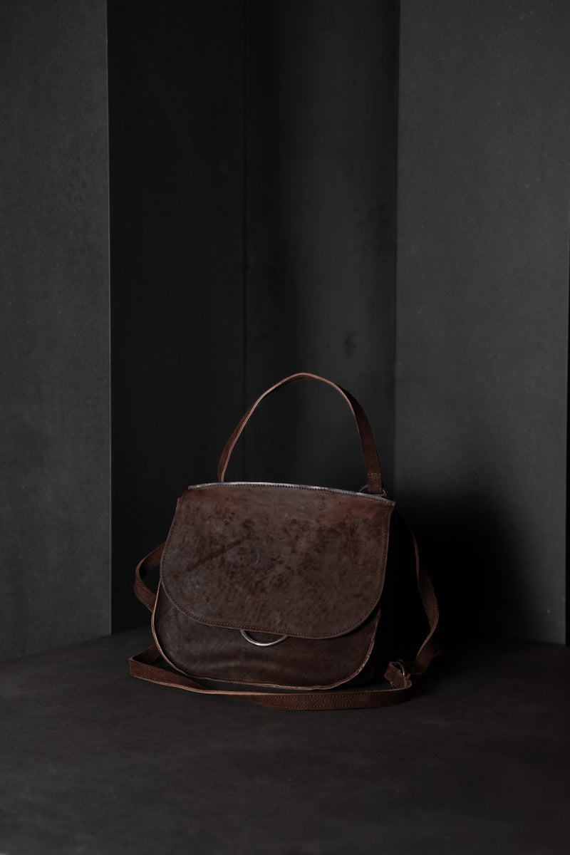 TAGLIOVIVO-BAG-LUNA CROSSBODY-REVERSE-UMBER