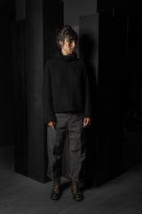 FORME D'EXPRESSION-PULLOVER-DM246-BLACK
