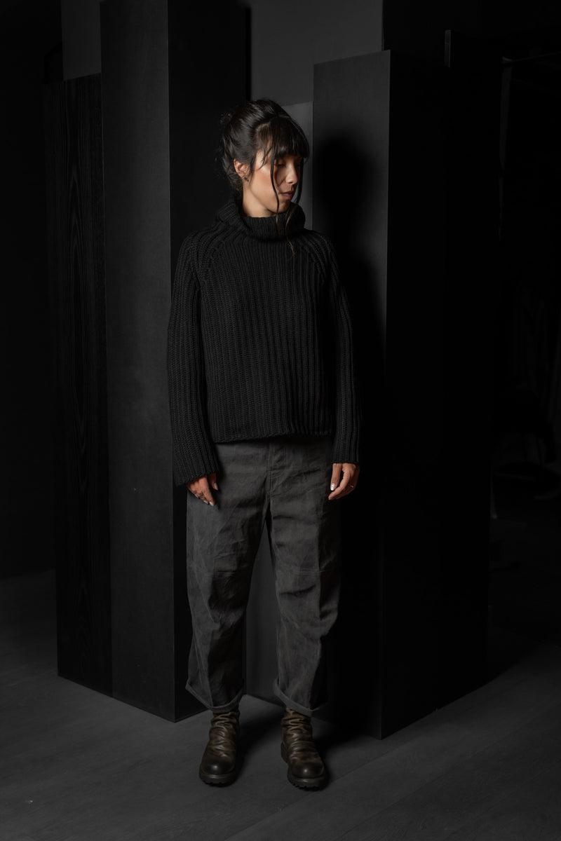 FORME D'EXPRESSION-PULLOVER-DM246-BLACK