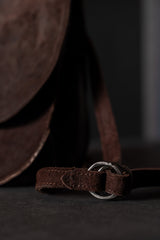 TAGLIOVIVO-BAG-LUNA CROSSBODY-REVERSE-UMBER