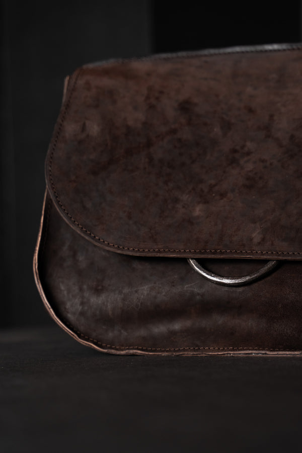 TAGLIOVIVO-BAG-LUNA CROSSBODY-REVERSE-UMBER