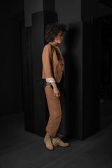 FORME D'EXPRESSION-JACKET-DG138-TOFFEE