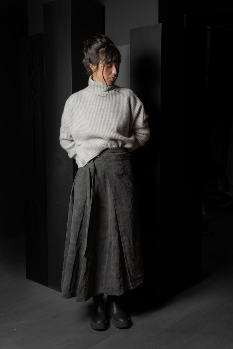 FORME D'EXPRESSION-SKIRT-DK050-CARBON