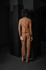 FORME D'EXPRESSION-JACKET-DG138-TOFFEE