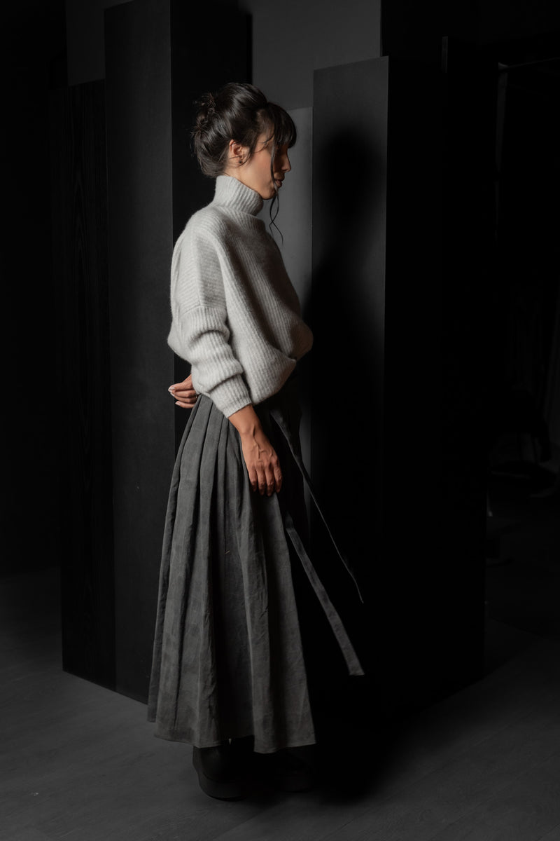 FORME D'EXPRESSION-SKIRT-DK050-CARBON