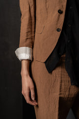 FORME D'EXPRESSION-JACKET-DG138-TOFFEE
