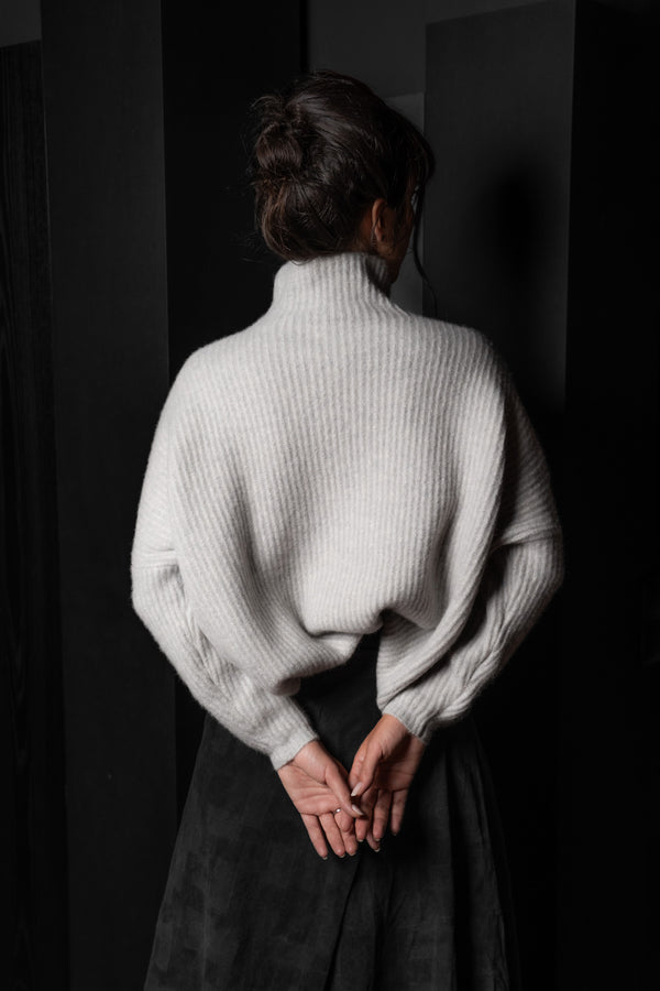 KIEFERMANN-PULLOVER-AKANTHA-42541-SILV. MELANGE