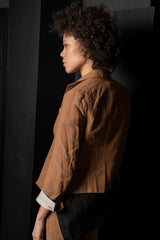 FORME D'EXPRESSION-JACKET-DG138-TOFFEE