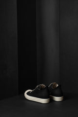 RICK OWENS-DENIM SHOES-DU01F-DBK911-BLACK/MILK/MILK