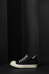 RICK OWENS-DENIM SHOES-DU01F-DBK911-BLACK/MILK/MILK