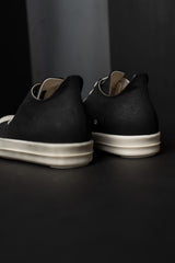 RICK OWENS-DENIM SHOES-DS01F-DBK911-BLACK/MILK/MILK