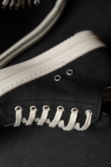 RICK OWENS-DENIM SHOES-DS01F-DBK911-BLACK/MILK/MILK
