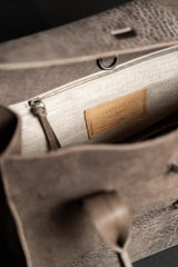 TAGLIOVIVO-BAG-DOCTOR L-REVERSE-MUD