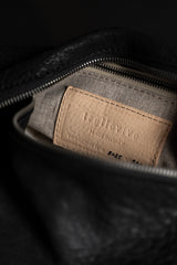TAGLIOVIVO-BAG-SERPENT HEXAGON-LAMB-CULATTA REVERSE-BLACK