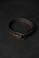 TAGLIOVIVO-BELT-RECT. BUCKLE M-CALF H.D-ROOT