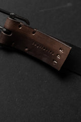 TAGLIOVIVO-BELT-RECT. BUCKLE L-CALF H.D-ROOT