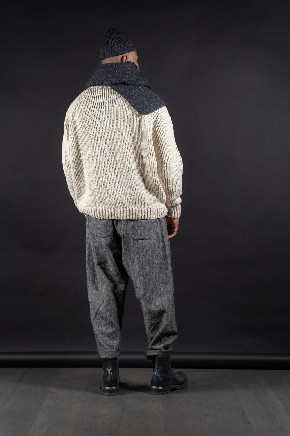 トップス Jan Jan Van Essche HAND KNITTED SWEATER JAN JAN VAN ESSCHE-KNIT #68-NATURAL – THE Treasury