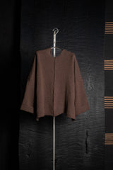 DANIEL ANDRESEN-SHIRT CARDIGAN-FAGO-BARK