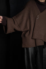 DANIEL ANDRESEN-SHIRT CARDIGAN-FAGO-BARK