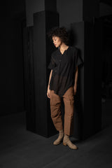 FORME D'EXPRESSION-SHIRT-DS061X-BLACK