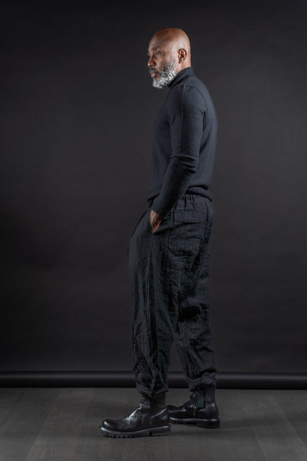 JAN JAN VAN ESSCHE-TROUSERS #81-BLACK