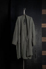 DANIEL ANDRESEN-LOOSE FIT CHUNKY CARDIGAN LONG-SORBUS-SALVIA