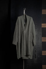 DANIEL ANDRESEN-LOOSE FIT CHUNKY CARDIGAN LONG-SORBUS-SALVIA