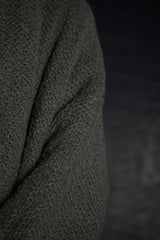DANIEL ANDRESEN-LOOSE FIT CHUNKY CARDIGAN LONG-SORBUS-SALVIA