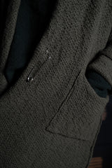 DANIEL ANDRESEN-LOOSE FIT CHUNKY CARDIGAN LONG-SORBUS-SALVIA