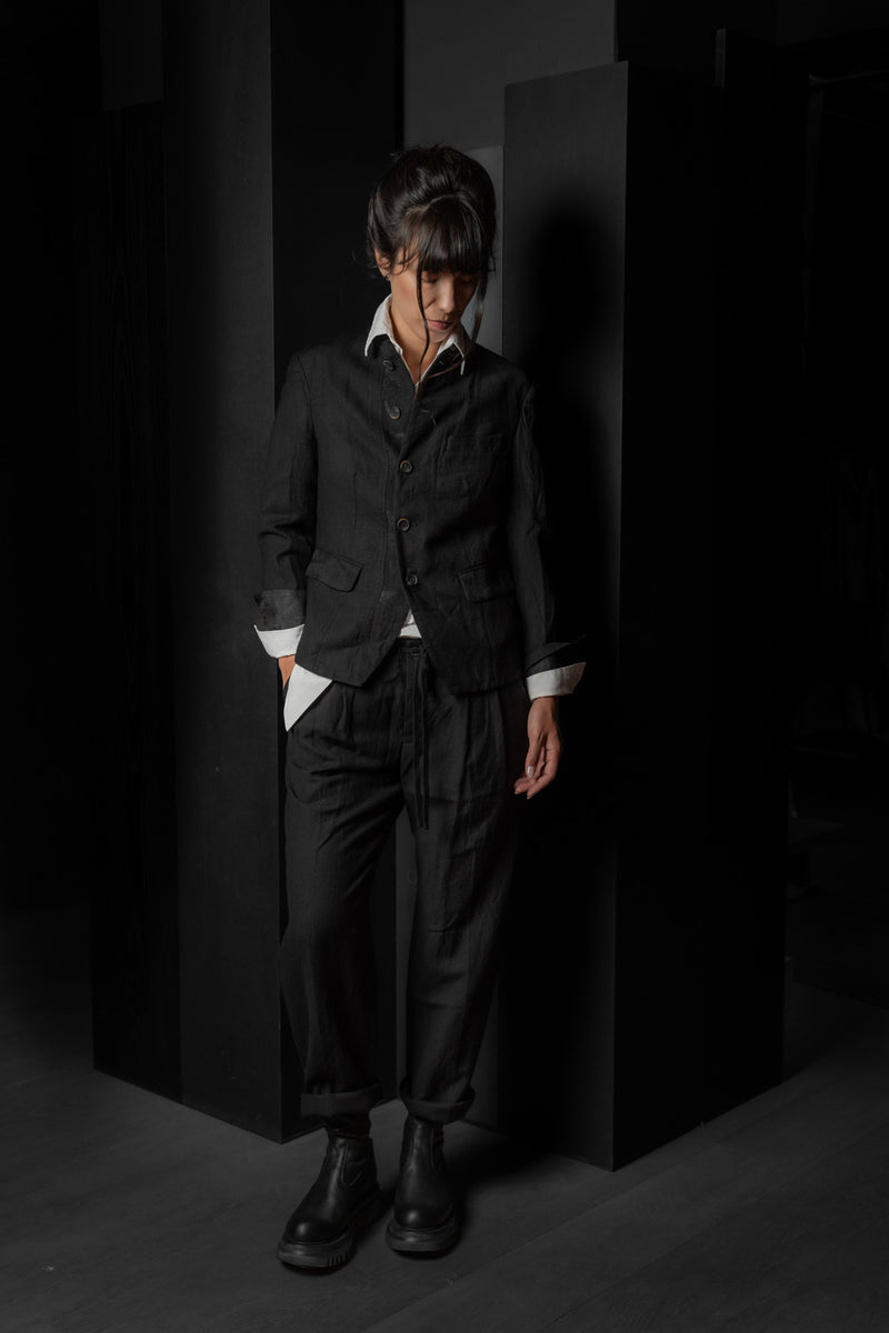 FORME D'EXPRESSION-JACKET-DG038-BLACK