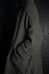 DANIEL ANDRESEN-LOOSE FIT CHUNKY CARDIGAN LONG-SORBUS-SALVIA