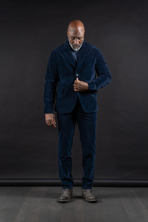 HANNIBAL COLLECTION-TROUSERS-HEKTOR 220-MAJESTIC BLUE