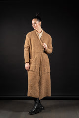 DANIEL ANDRESEN-CARDIGAN-AJWAIN-CAMEL