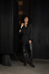 ISABEL BENENATO-SHIRT-DW913F26-BLACK
