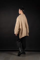 DANIEL ANDRESEN-KNIT KIMONO-GOLPAR-ALBINO